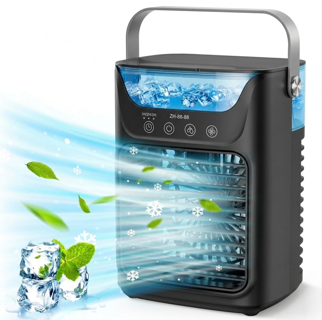 Aurisse 3-In-1 Mini Portable Air Cooler Fan